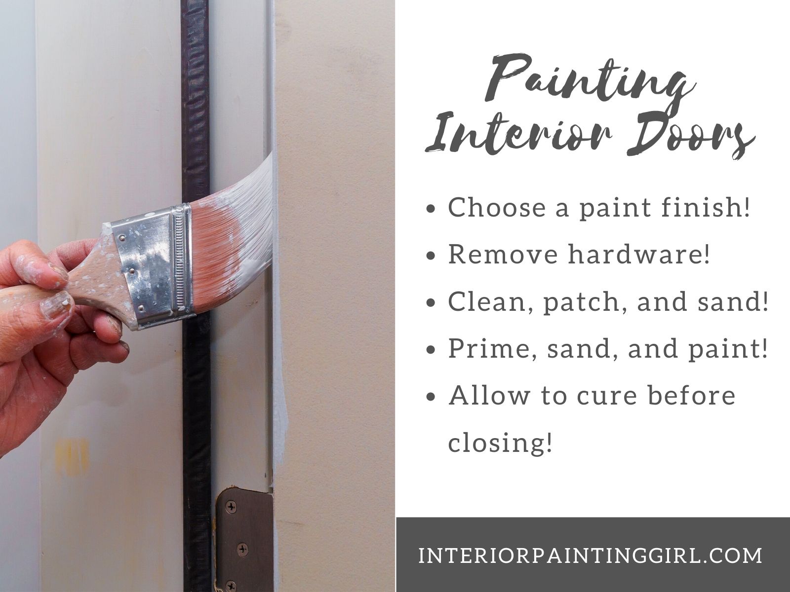 Painting Interior Doors Step-by-Step - THAT Interior Painting Girl!